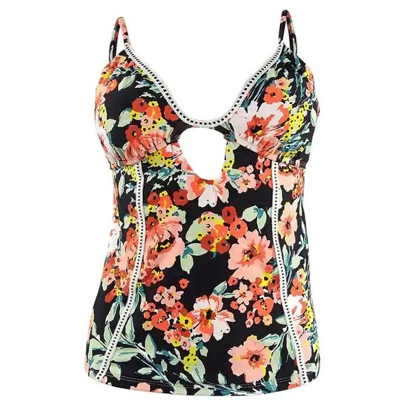 Lucky Brand Tankini top and bottom M - Picture 2 of 8